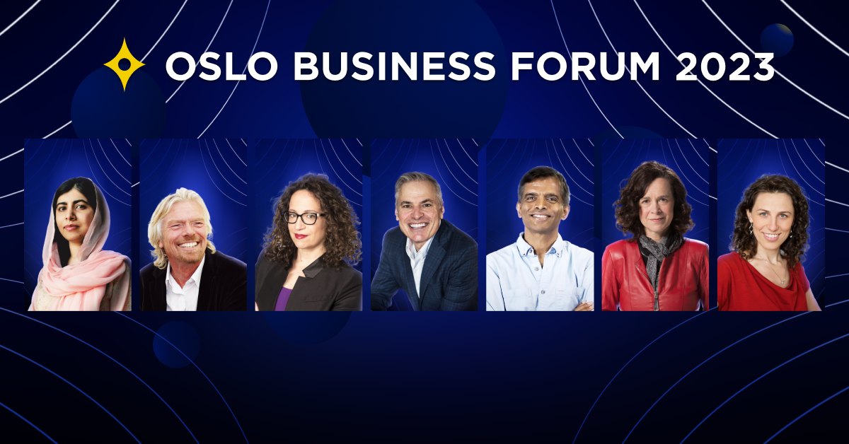 Oslo Business Forum Empowering Leaders To Change The World